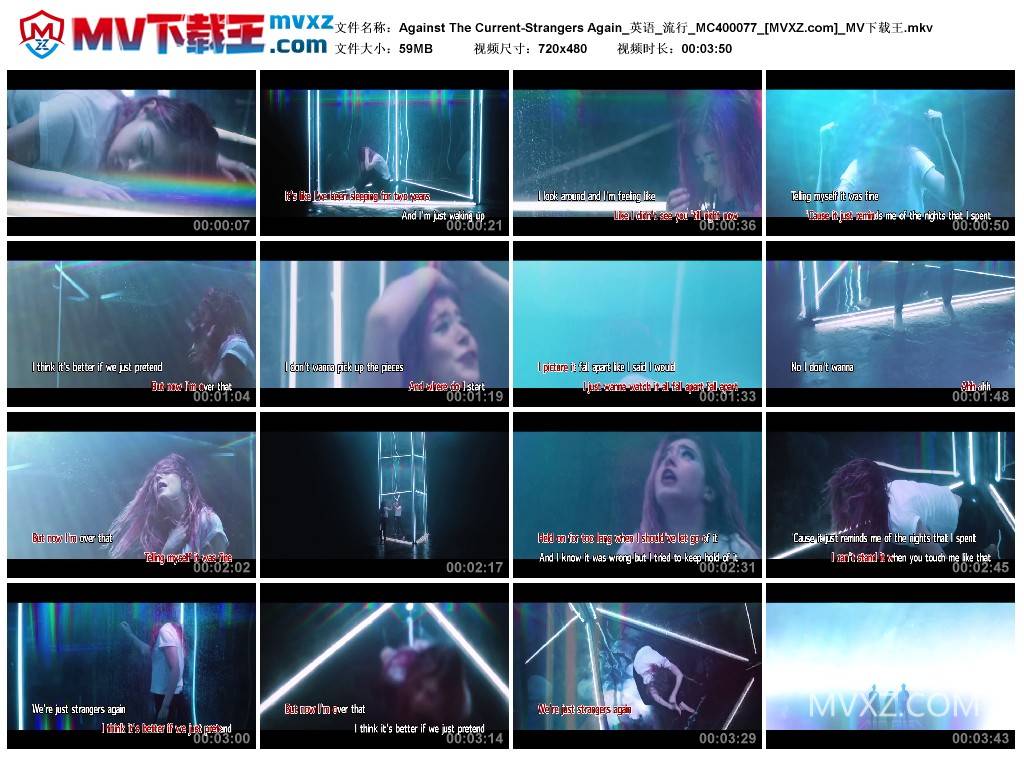 Against The Current-Strangers Again_英语_流行_MC400077